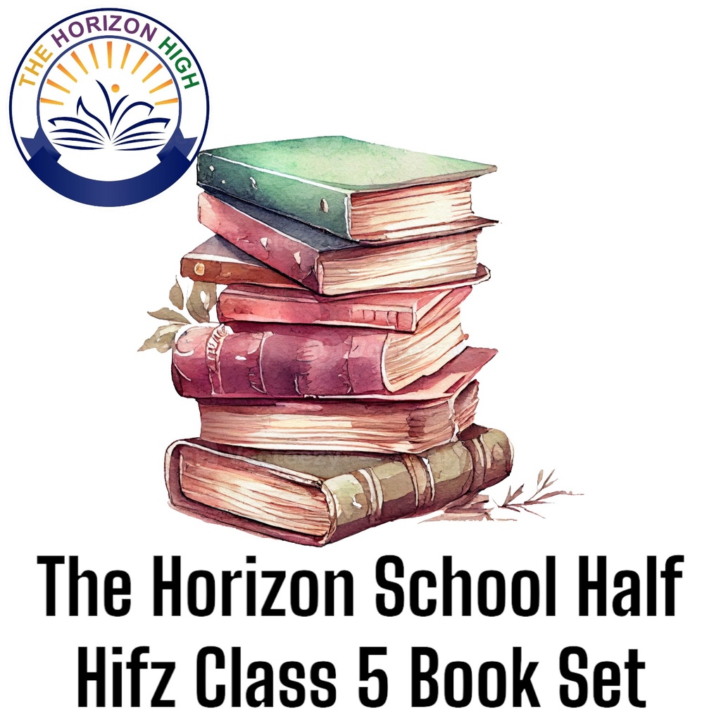 The Horizon School Half Hifz Class 5 Book Set