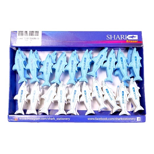 Shark Shape Eraser - No. E-740 - Shark