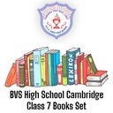 BVS High School Cambridge Class 7 Books Set With Plastic Cover