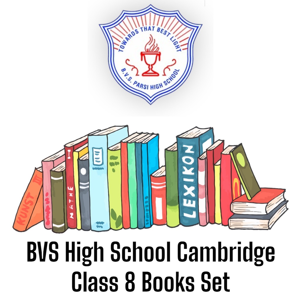 BVS High School Cambridge Class 8 Books Set