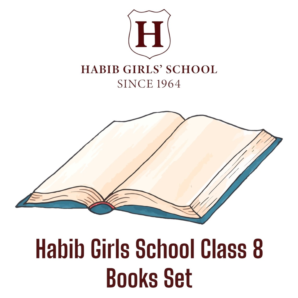 Habib Girls School Class 8 Books Set
