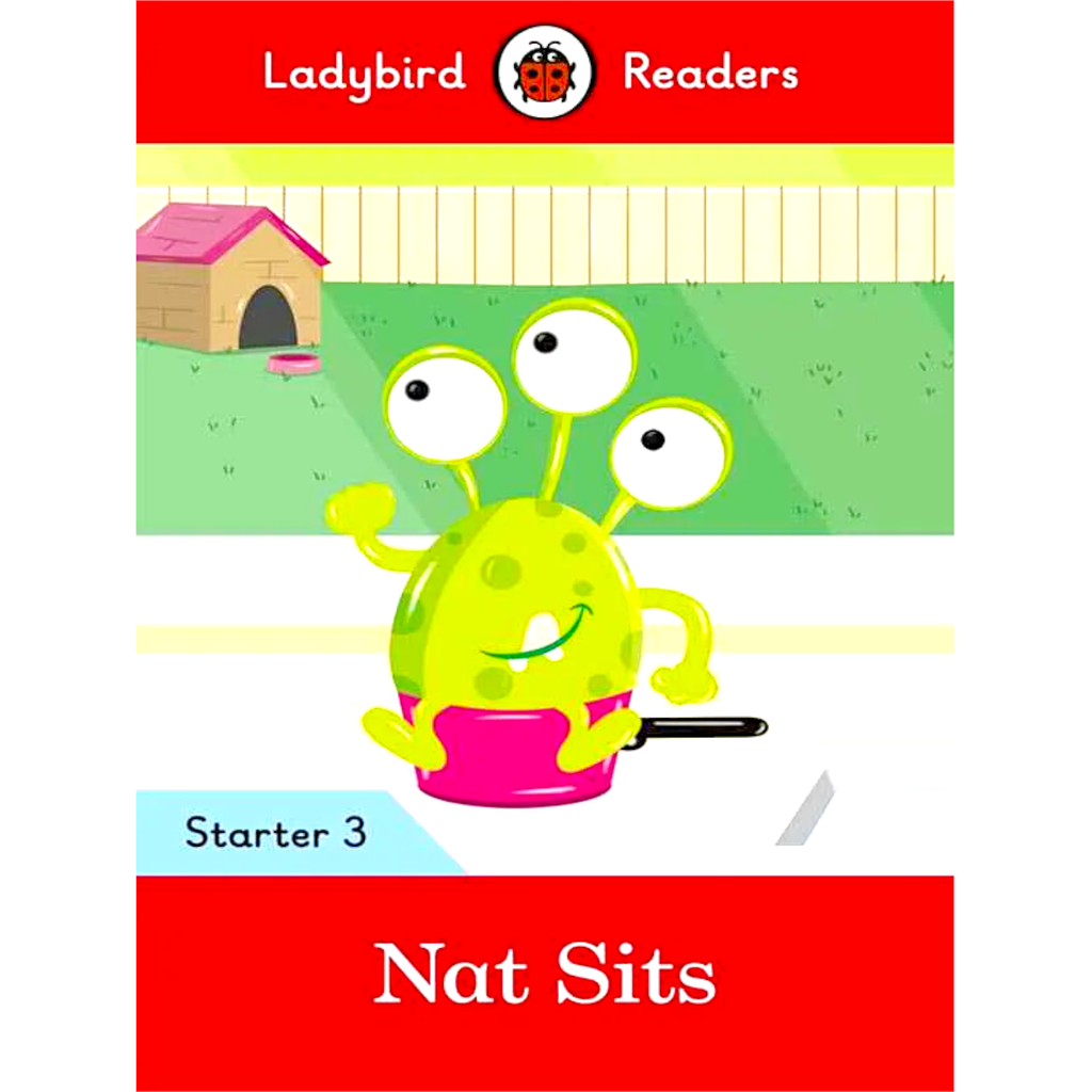 Ladybird Readers Starter: Level-3 Nat Sits