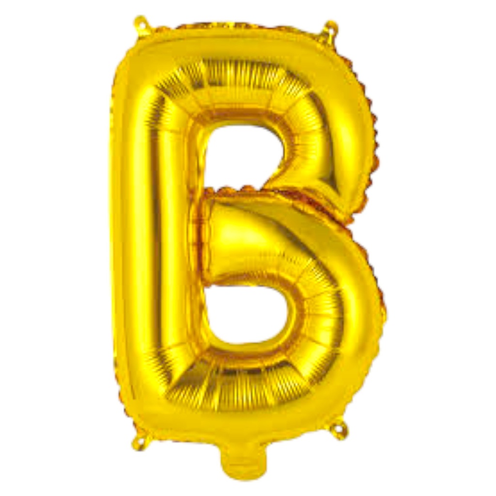 Alphabhet Golden Foil Balloon