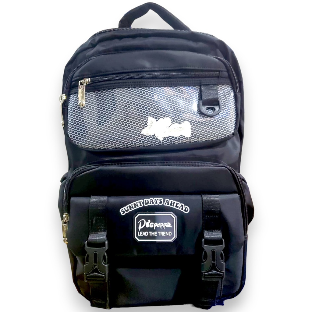 Dispeppa School Bag - Black