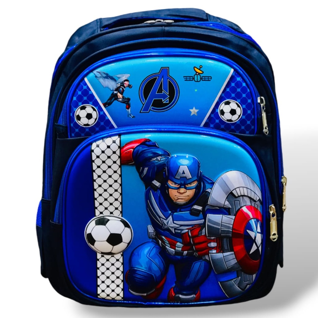 Avengers School Bag - Blue