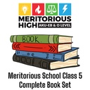 Meritorious School Class 5 Complete Book Set