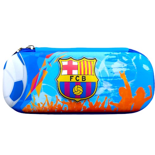 3D Real Madrid Single Zipper Pouch - Blue - 5653