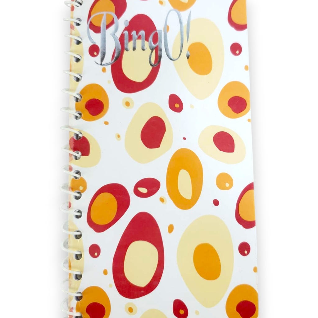 BingO Pocket College Spiral Notebook 120 Pages
