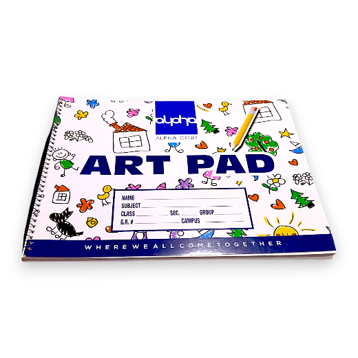 Sketch Book Large - Alpha Core School