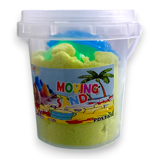 Moving Sand Bucket With 8 Tools - No. (PDS361)
