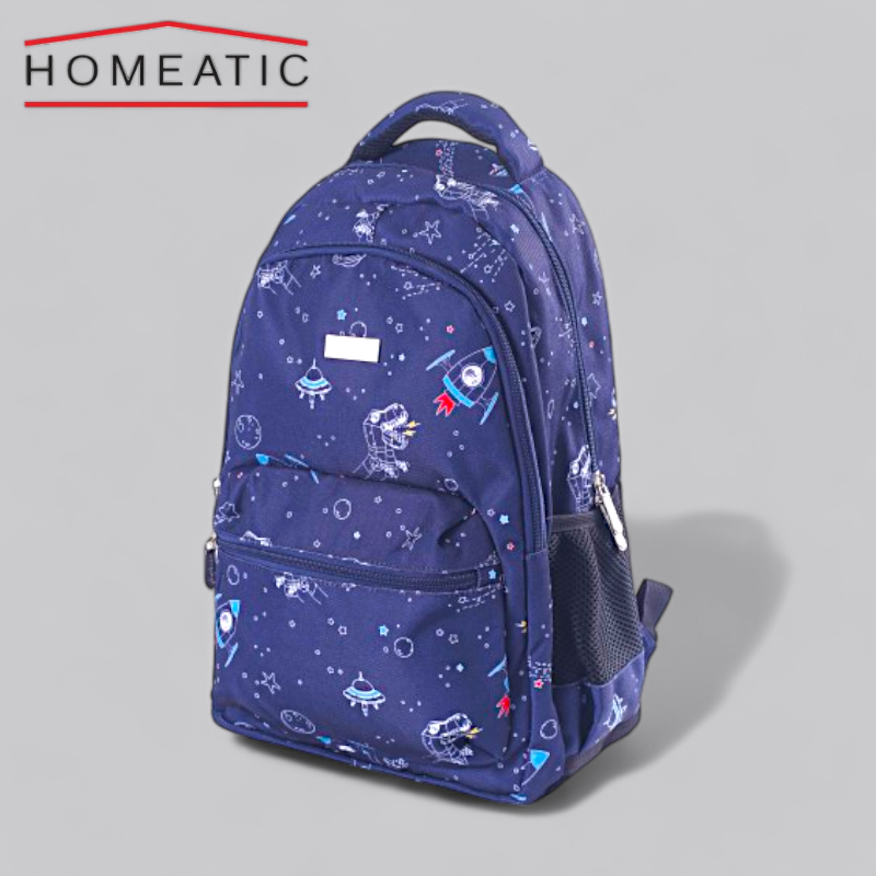 Homeatic Designed School Bag - 5010 -Navy Blue