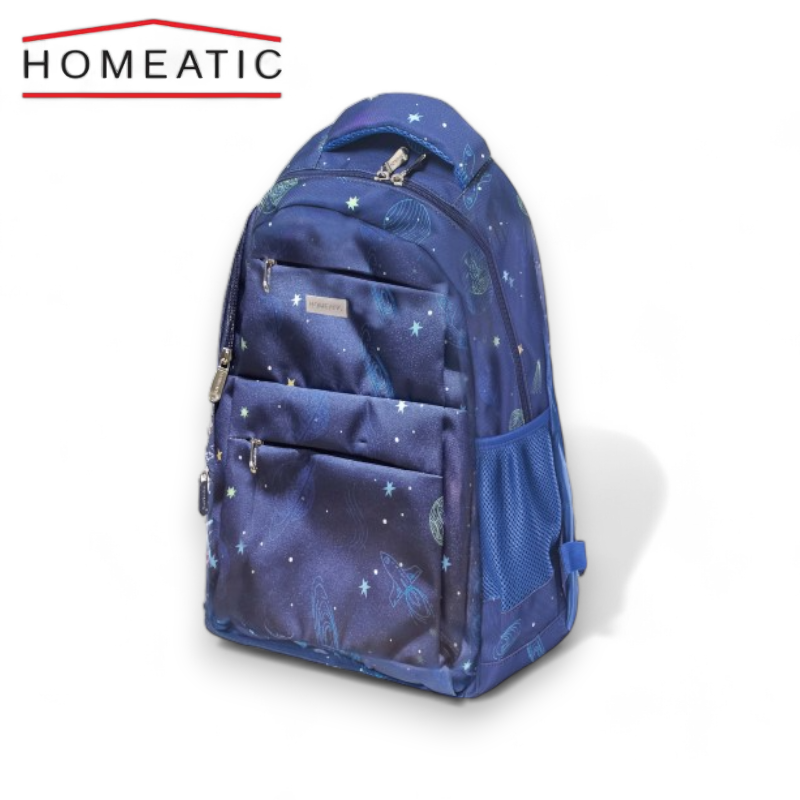 Homeatic Space Design School Bag - Blue - 5008