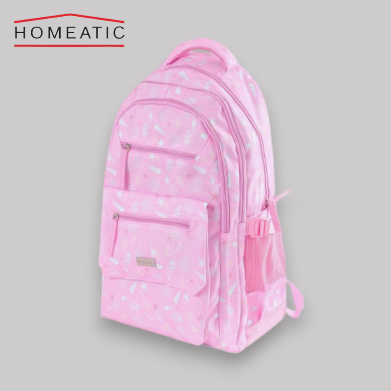 Homeatic Unicorn Design School Bag - Pink - 5002