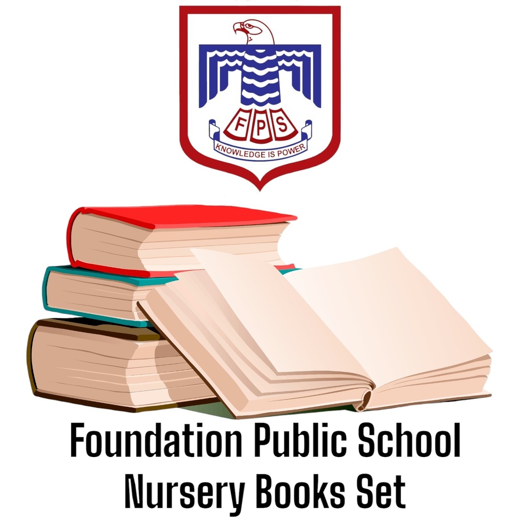 FPS Nursery Books Set With Plastic Cover