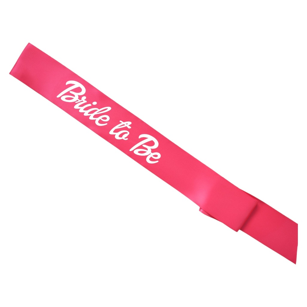 Bride To Be Sash - Assorted Color