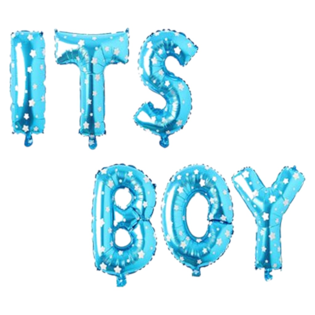 it's Boy Foil Balloon - Assorted Colour