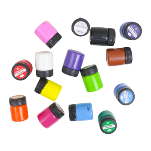 [4635086353717] Poster Colour Toddler - 12 Bottles - No. OT01