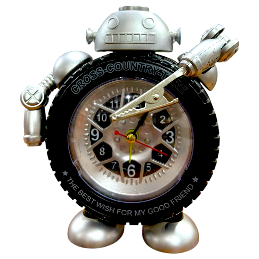 Cartoon Character Alarm Clock - No. MH7009 - Assorted Character/Colours