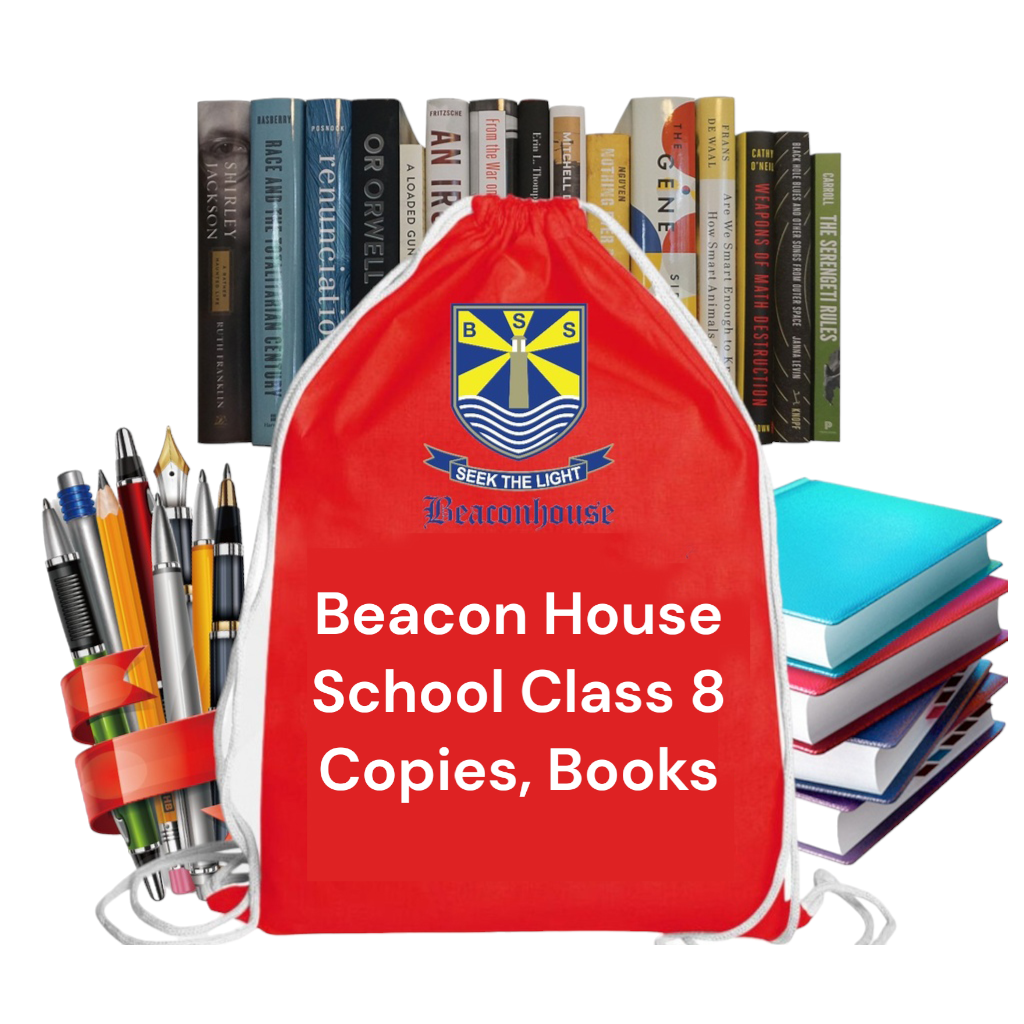BSS Class 8 Copies, Books & Stationary Pack