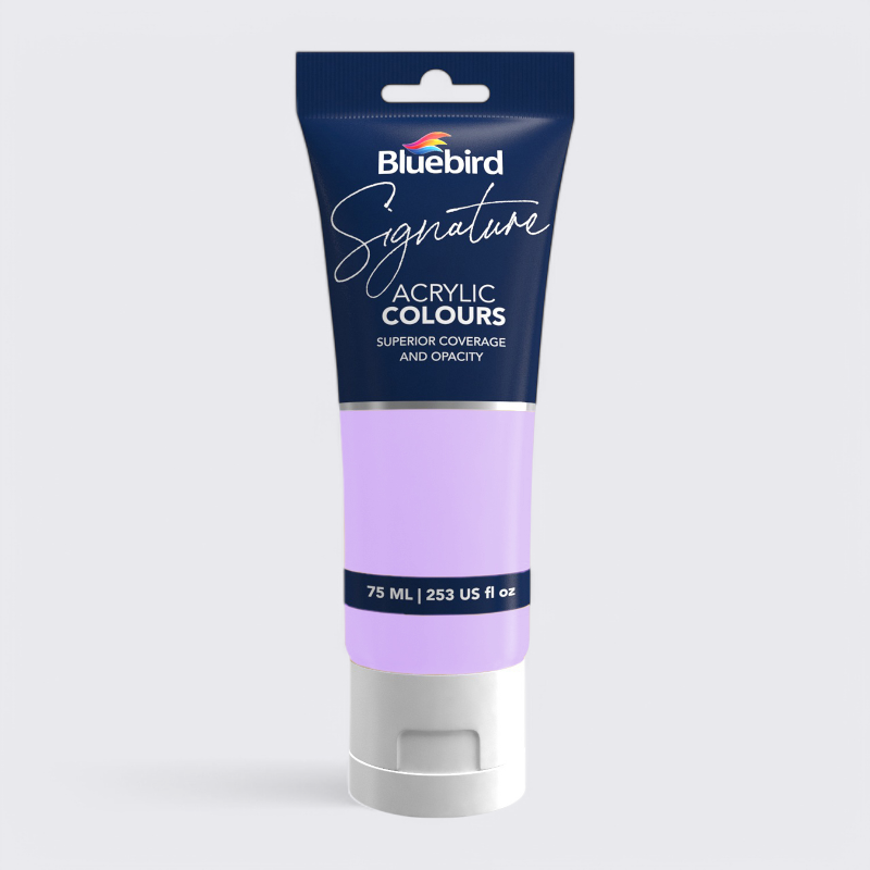 Signature Acrylic Paint - 75ml - Baby Pink - Bluebird arts