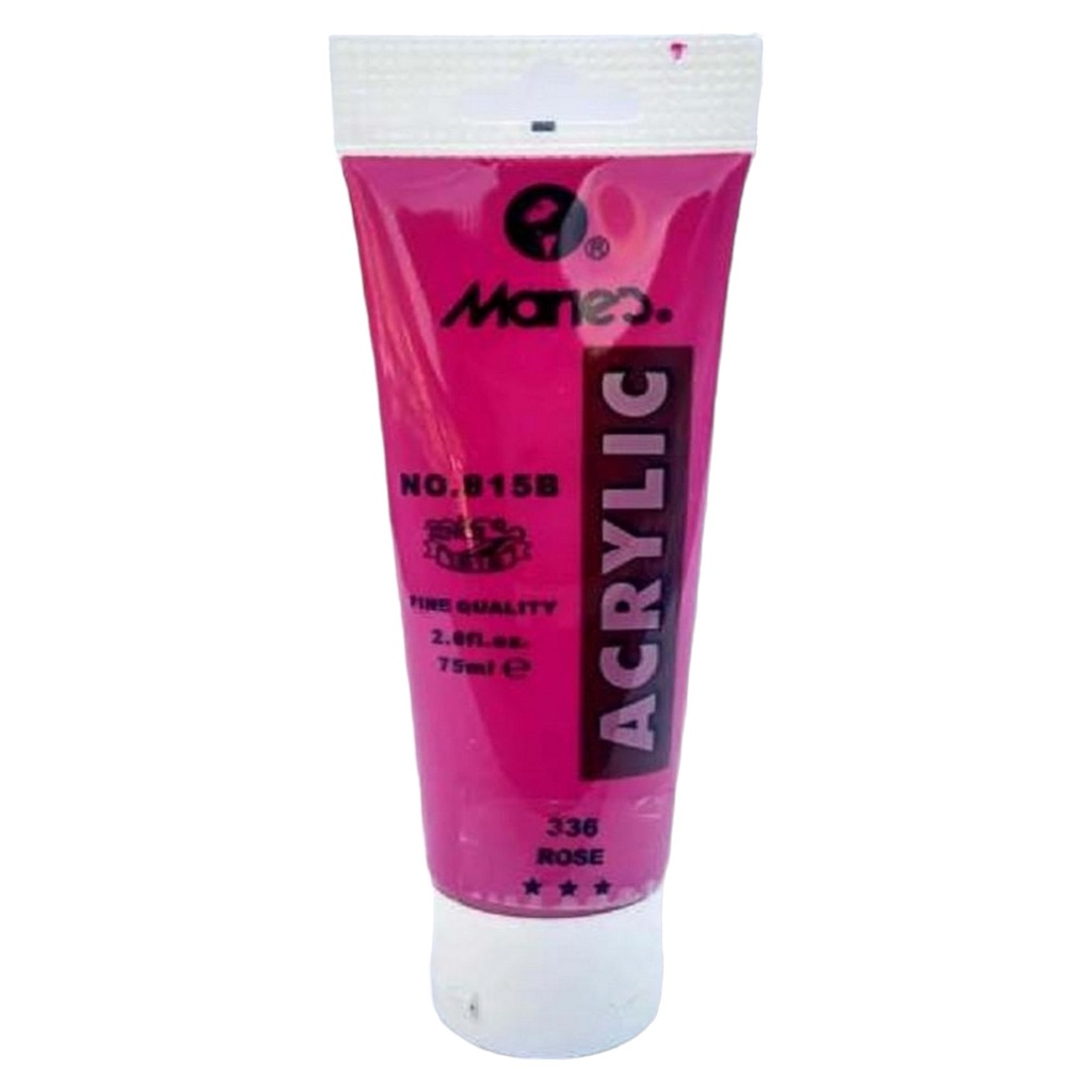 [6931818037176] Maries Acrylic Paint - 75ml - No. 336 - Rose