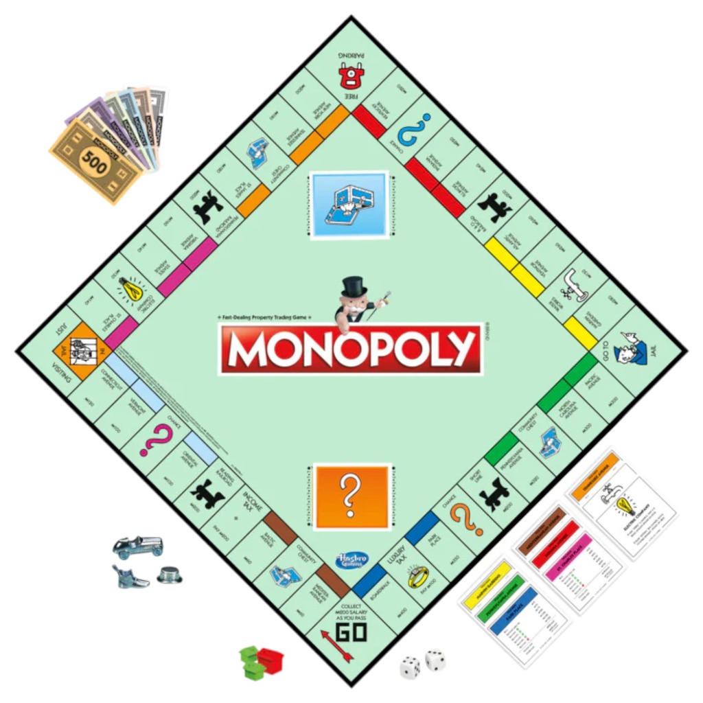 MONOPOLY Board Game Simple - No. 1980