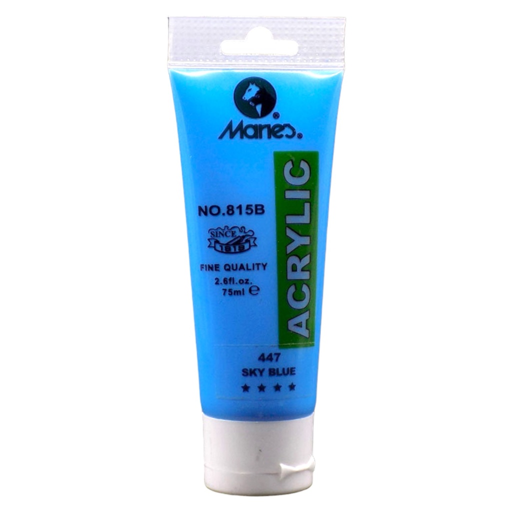 [6931818037220] Maries Acrylic Paint - 75ml - No. 447 - Sky Blue