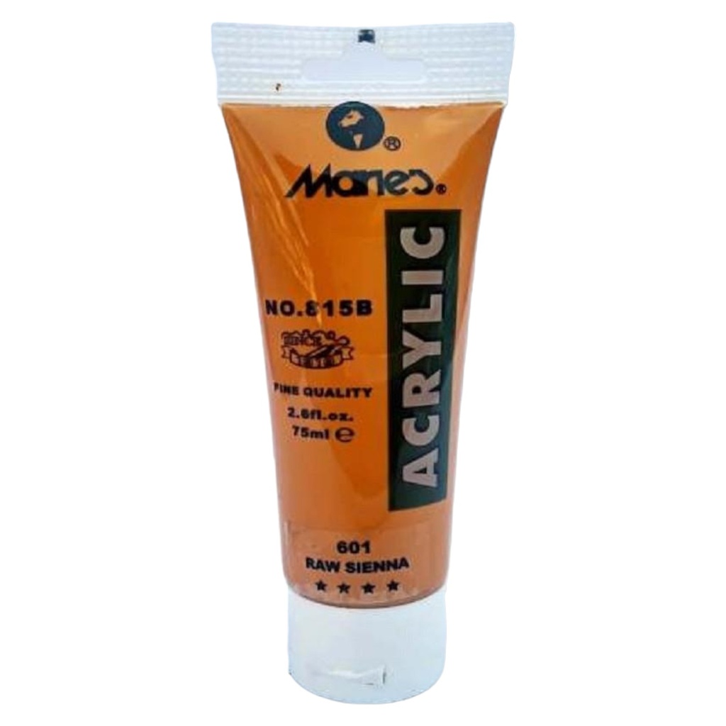Maries Acrylic Paint - 75ml - No. 601 - Raw Sienna