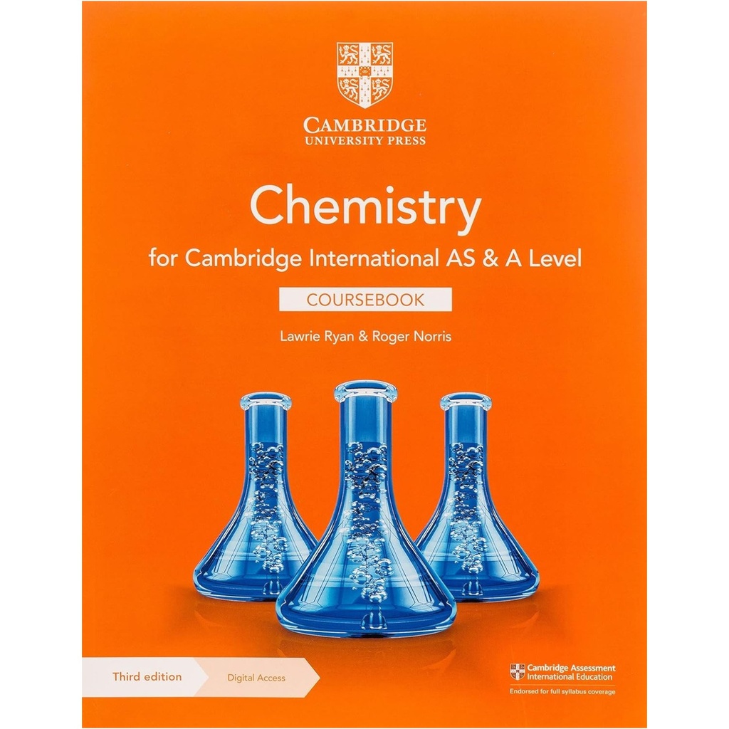 Cambridge International As & A Level Chemistry Course Book - Third Edition Digital Access - Extra Low Price Edition