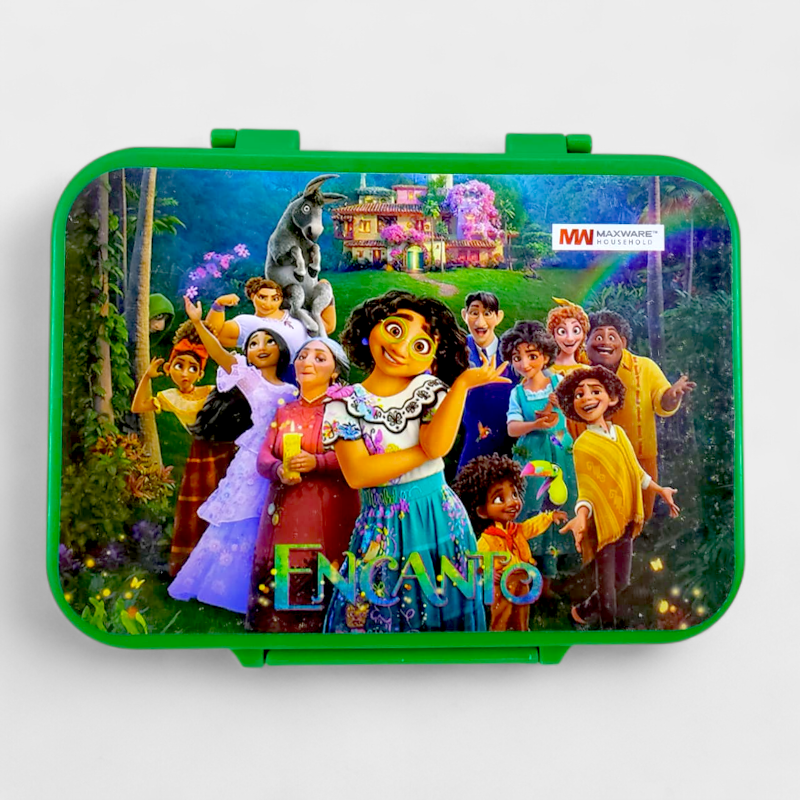 [748322131032] Maxware  Compartments Plastic Lunch Box - Assorted Characters - No. Munch Box-2