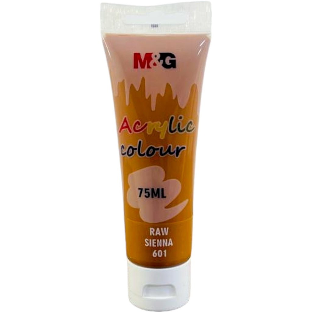 M&G Acrylic Paint - 75ml - No. 601 - Raw Sienna