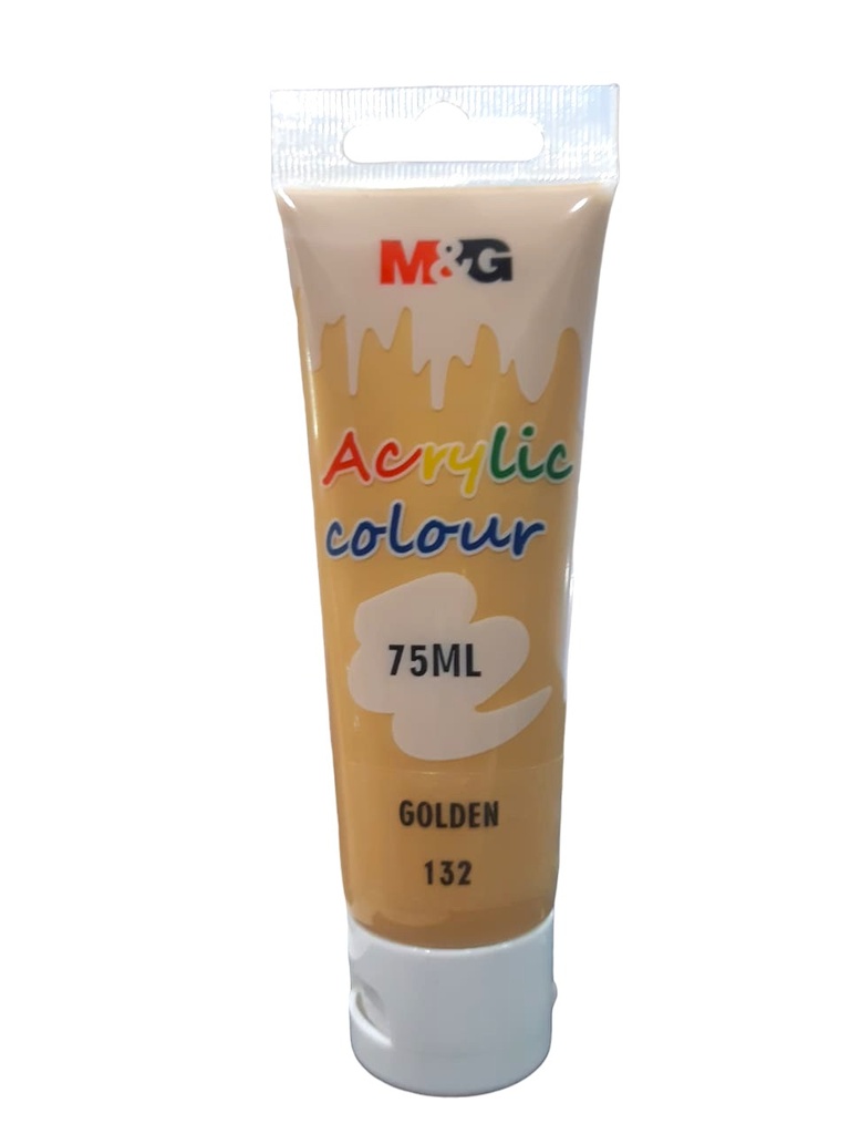 [6941600172626] M&G Acrylic Paint 75ml - No.132 - Golden