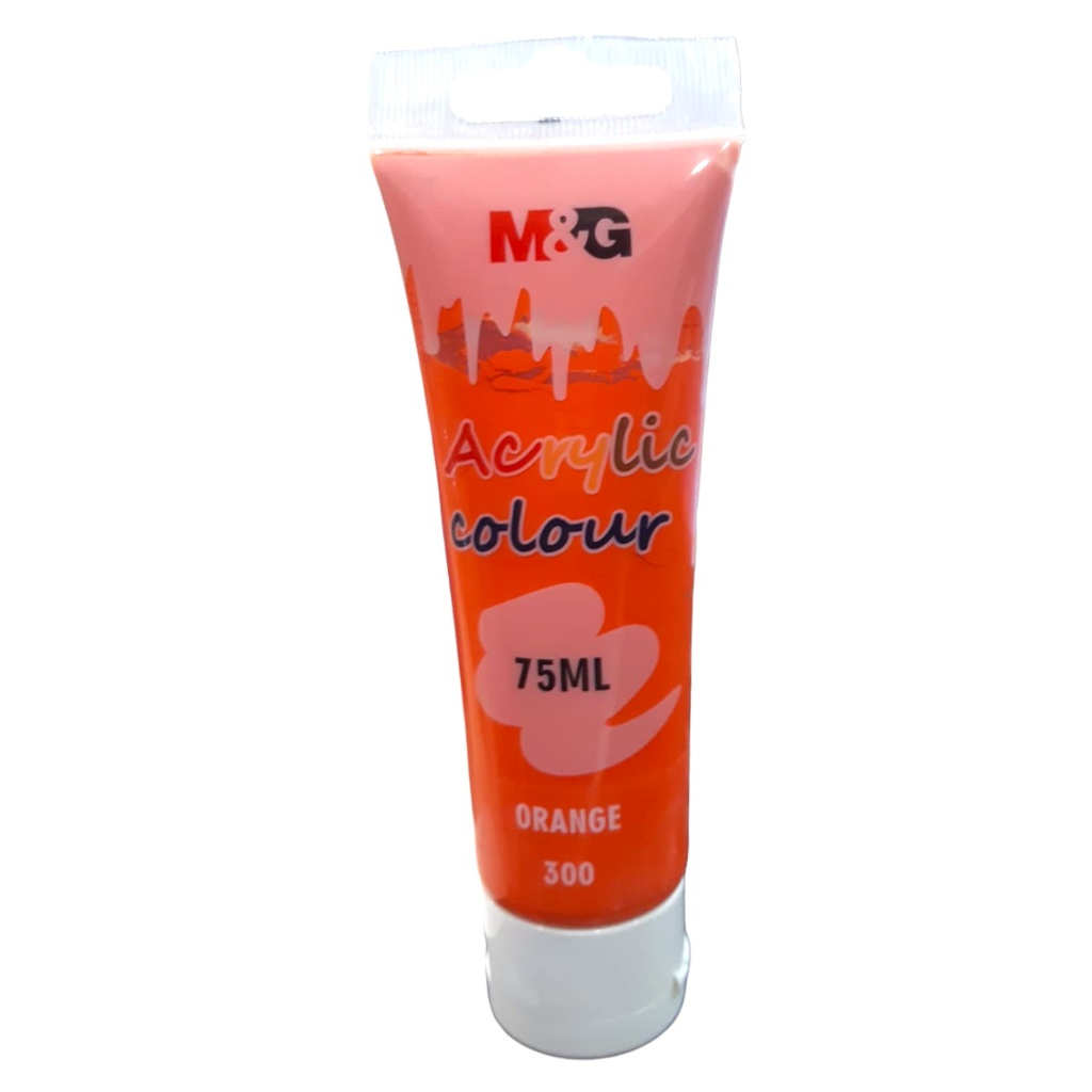 M&G Acrylic Paint 75ml -No. 300 - Orange
