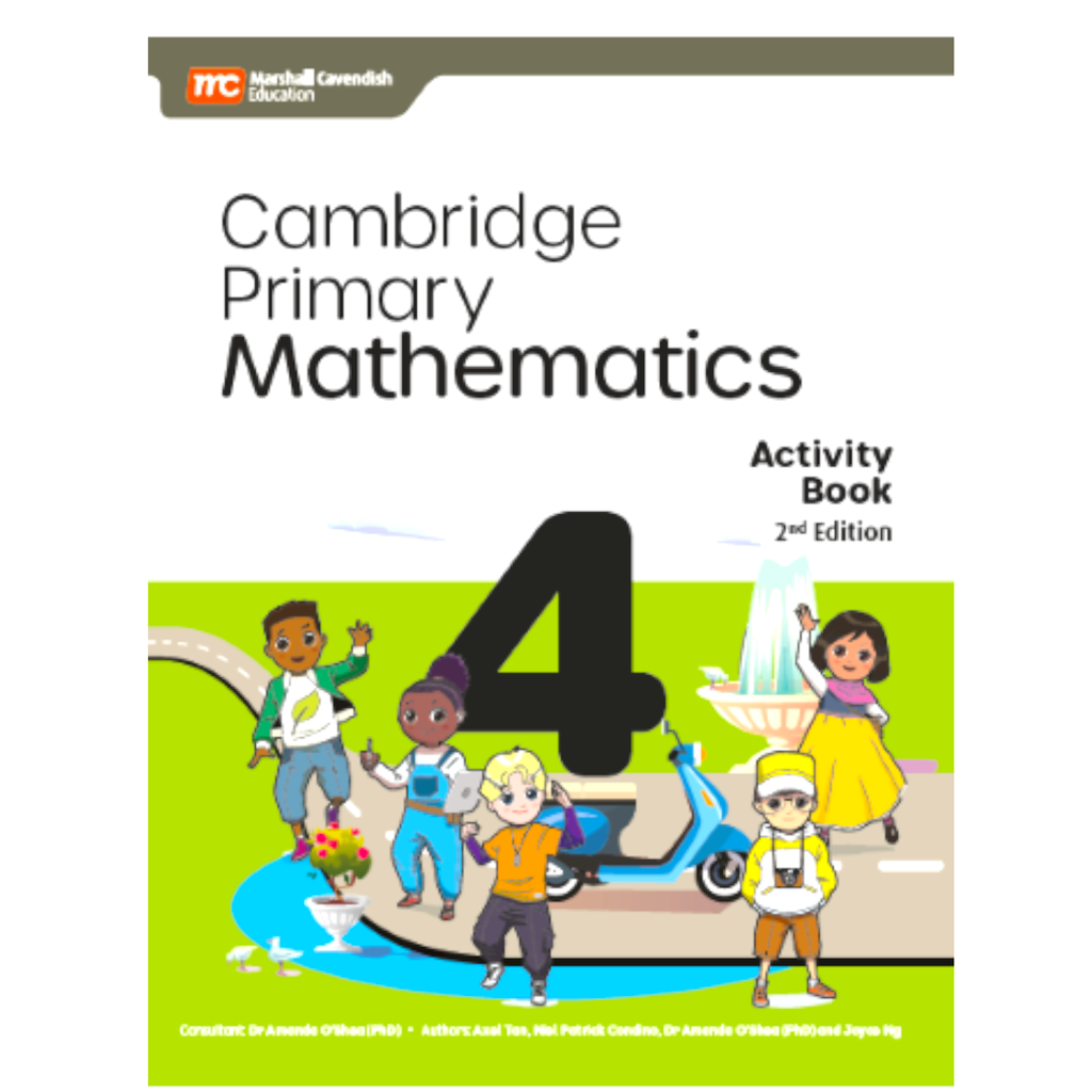 [9789814971188] Marshall Cavendish Cambridge primary Maths Activity Book 4