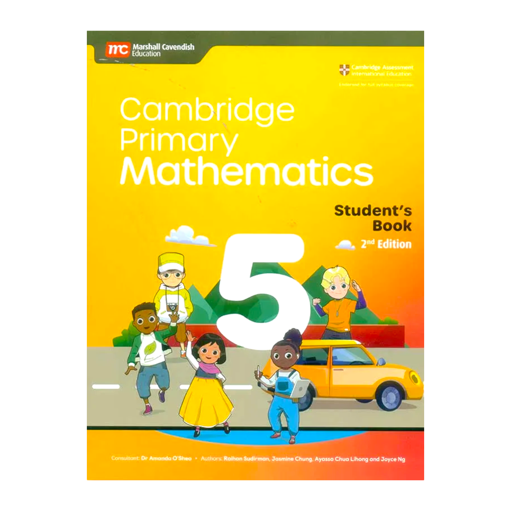 [9789814971133] Marshall Cavendish Cambridge primary Maths Student Book 5