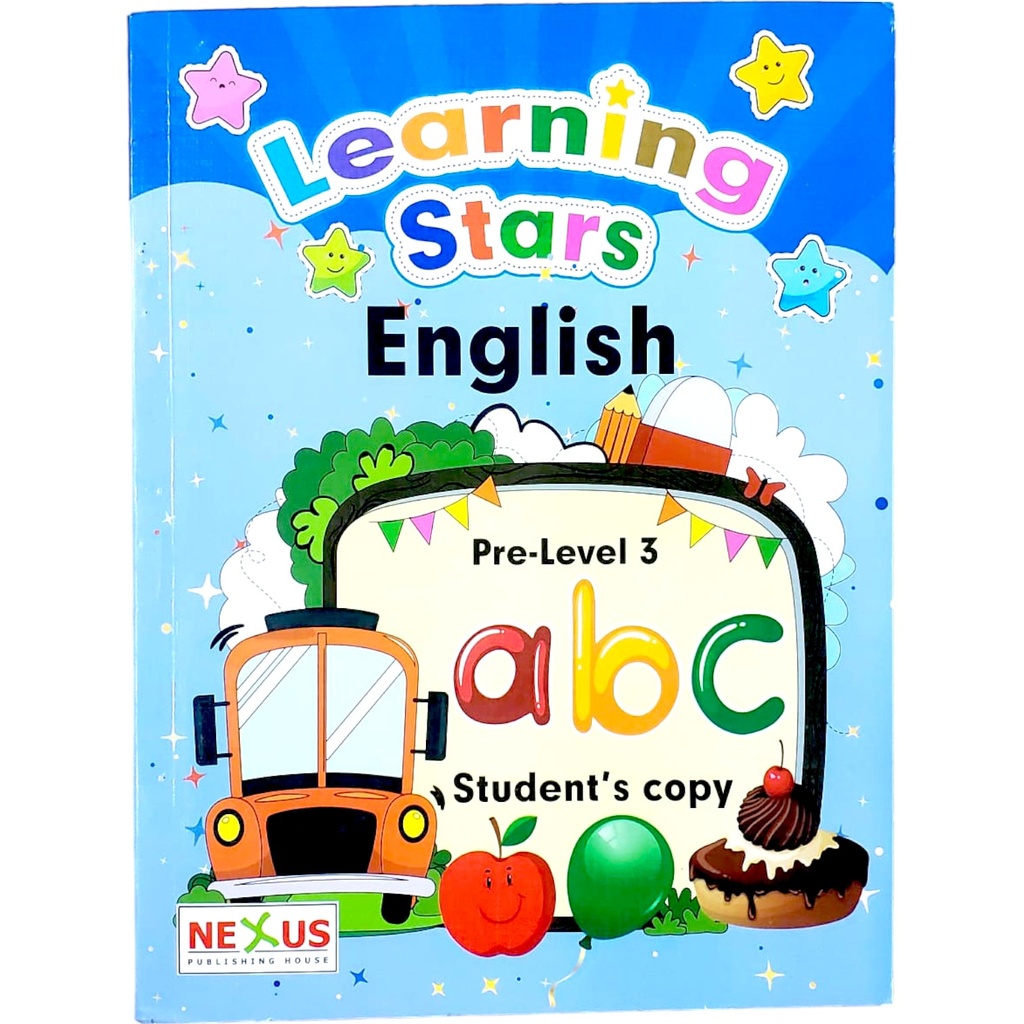 [9789696140610] Learning Stars English Student Copy Pre Level 3 - Nexus