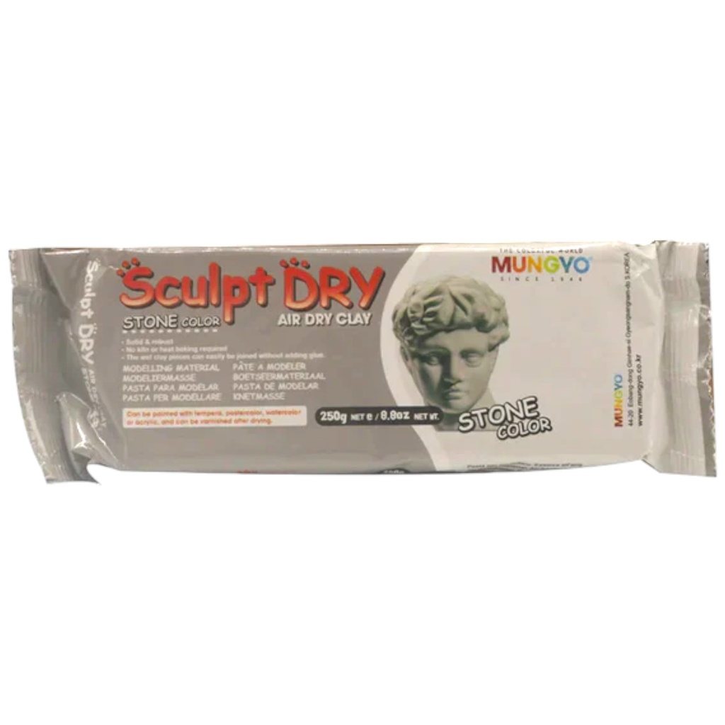 [8804819065463] Sculpt Dry Air Dry Clay 500g - Stone Color