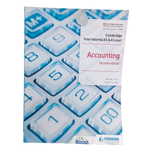 Cambridge IGCSE Accounting Book - Second Edition - Hodder Education - Low Price Edition