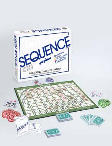SEQUENCE Board Game - No. 5050 / 55206 / 3275 /  5050