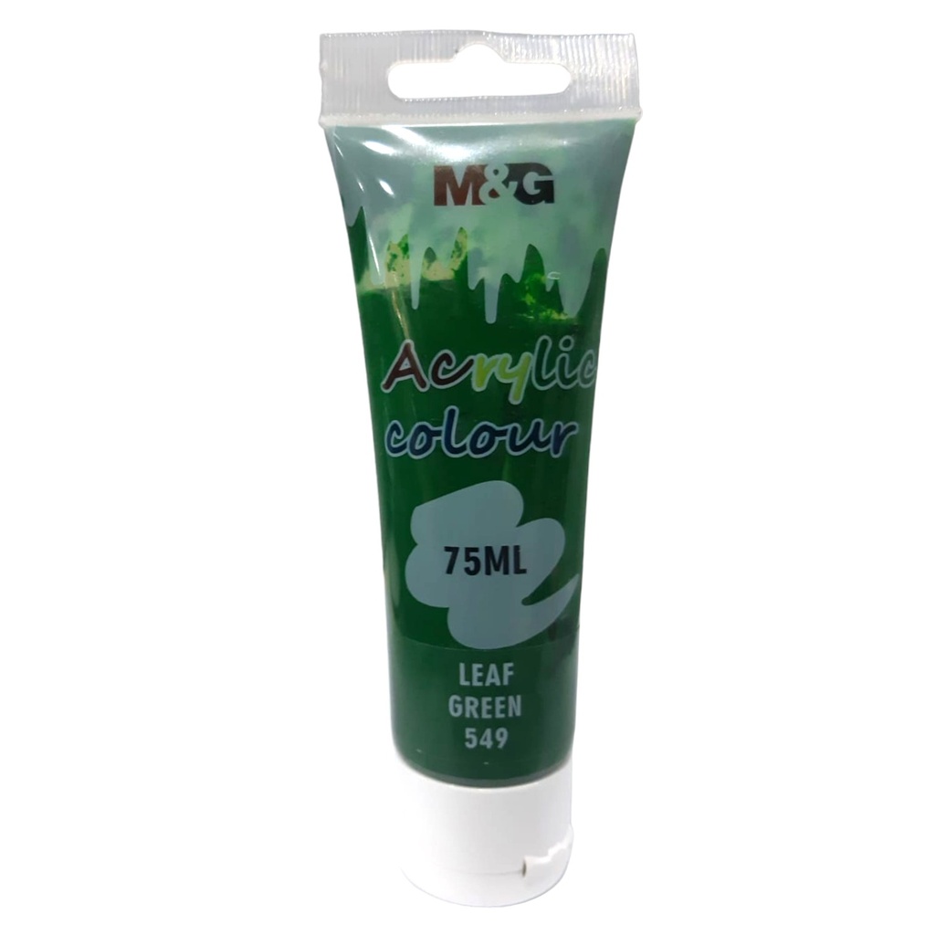 M&G Acrylic Paint - 75ml - No. 549 - Leaf Green