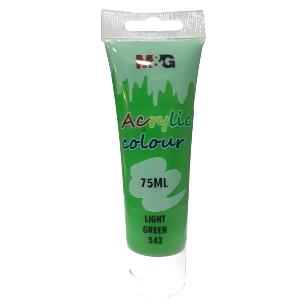M&G Acrylic Paint - 75ml - No. 542 - Light Green