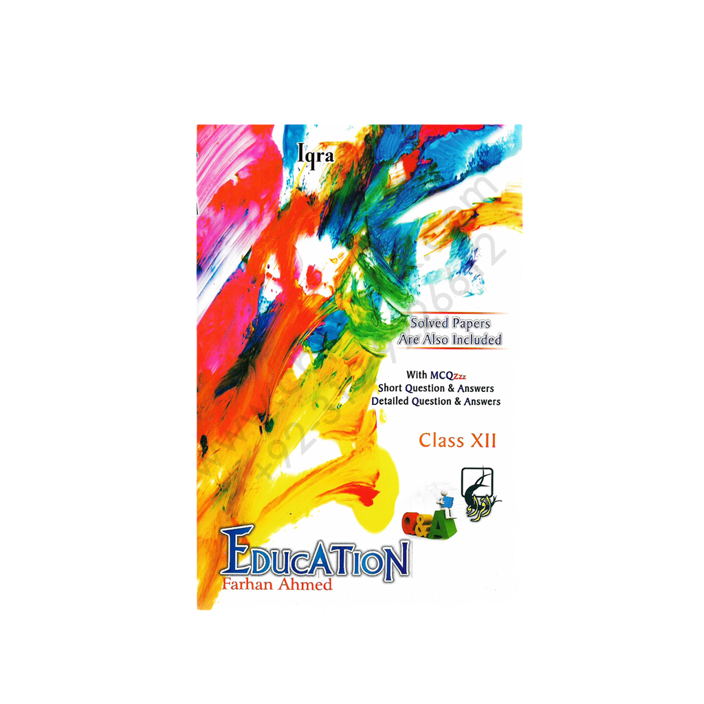 Iqra Education - XII Year - Farhan Ahmed