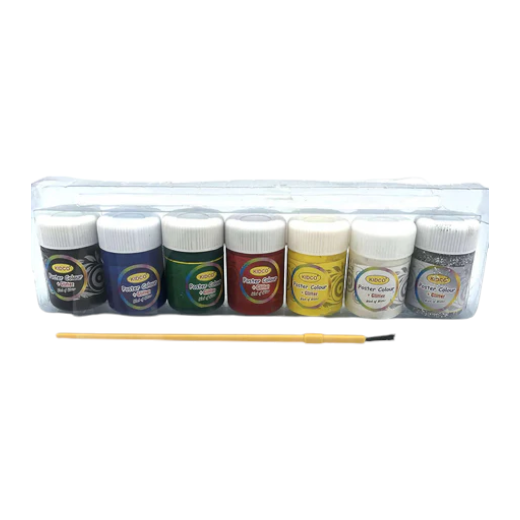 Kidco Poster Color - Pack of 7 - No. J-7