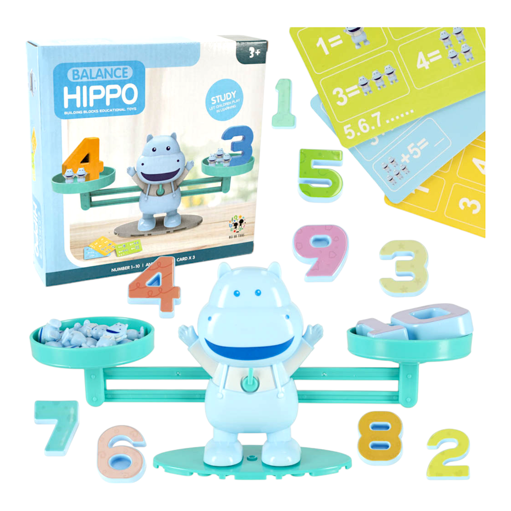 Count Hippo Balancing Game - 813-10