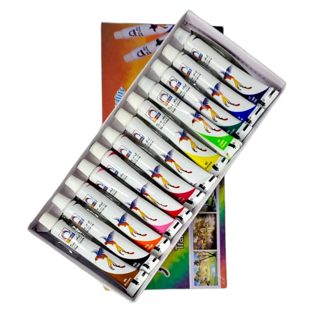 Fine Art Small Transparent Water Color - Pack of 12 - No. 10161 - Omega