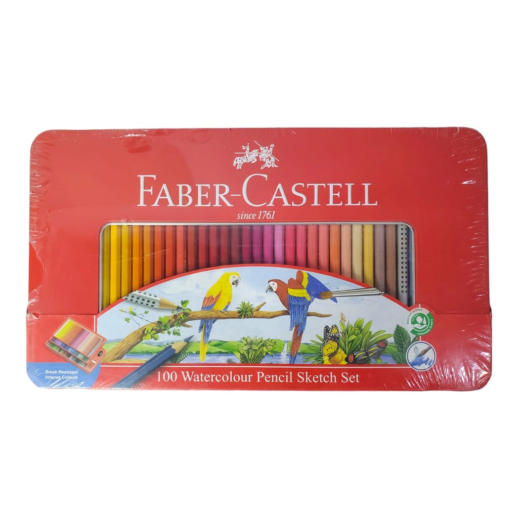 Watercolour Pencil Sketch Set -100 Pcs - No.11 59 68 - Faber-Castell