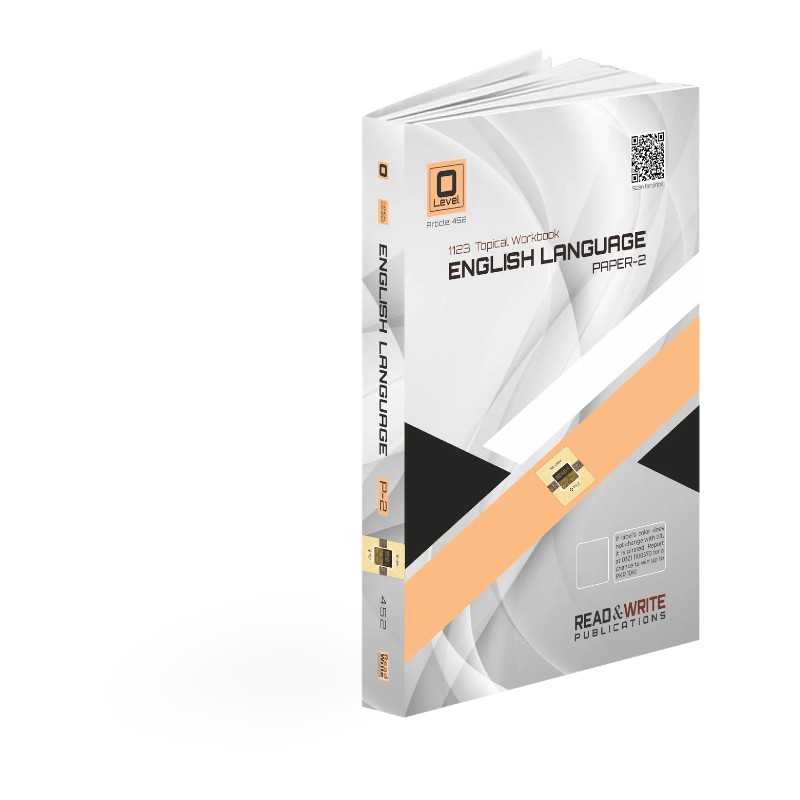 Read & Write O Level English Language Paper 2 Topical Worked Solution (Year: 2010 - 2020) - By Imran Latif - No. 452