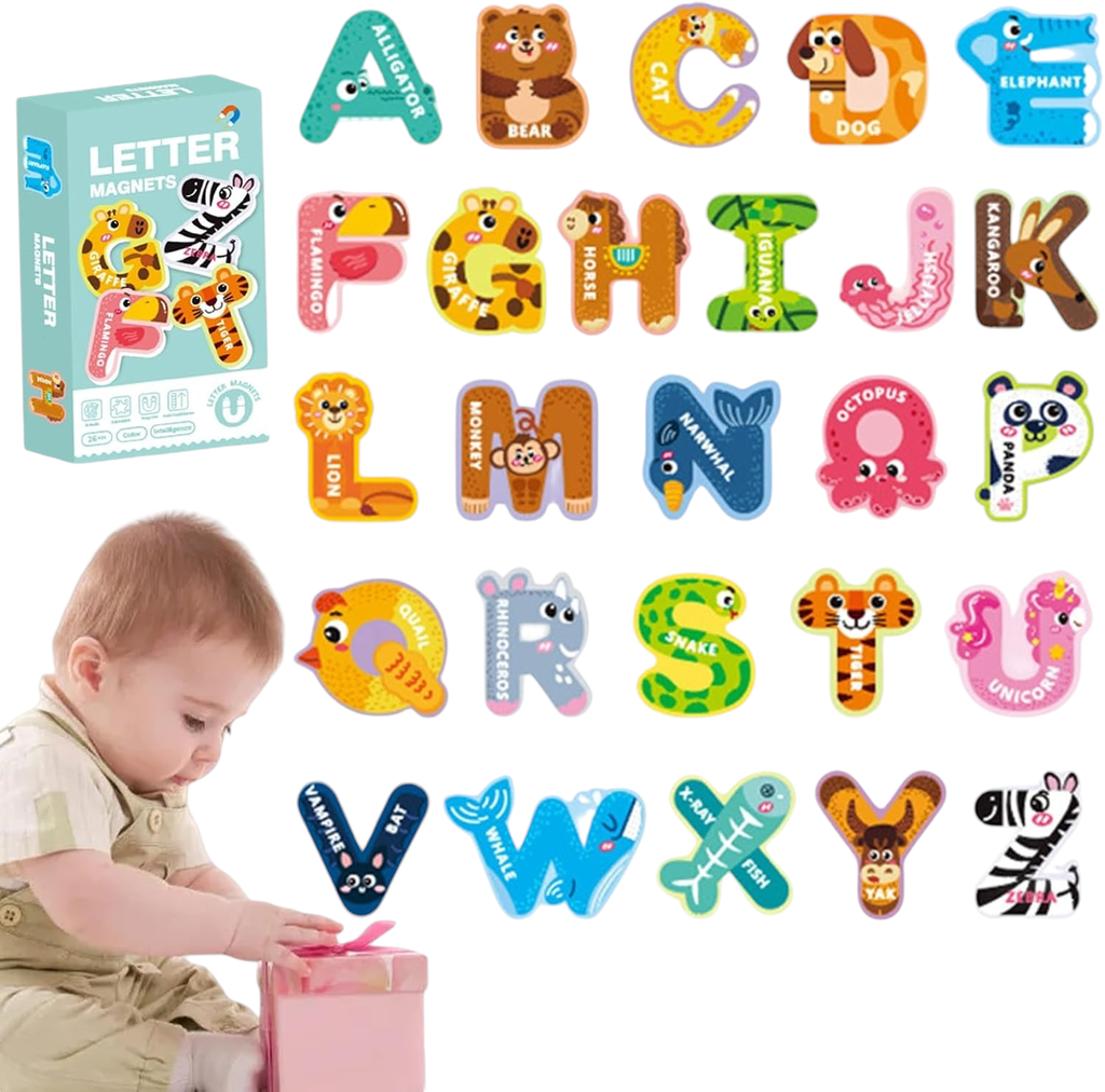 Magnetic Letter A-Z Puzzle HN6001