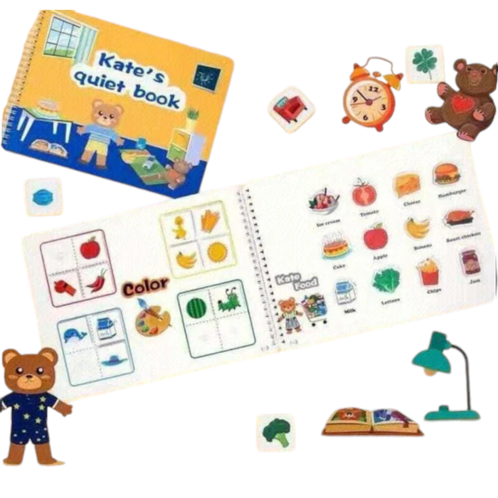 Quiet Activity Book For toddlers KABY
