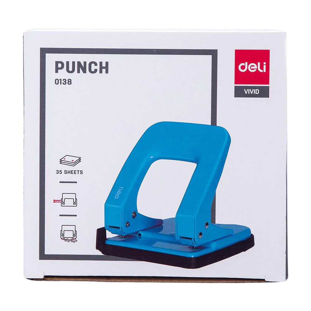 [6921734901385] Deli Rio Whole Punch Machine 0138